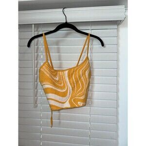 Pac sun yellow cropped top